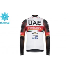 Maillot 2021 UAE Team Emirates Hiver Thermal Fleece N002